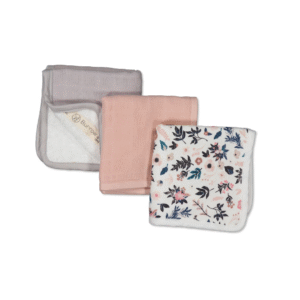Wash cloth Set of 3 Clementine