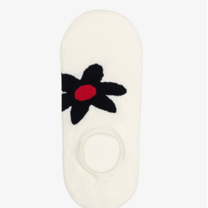 Sock Antler Dahlia white 1