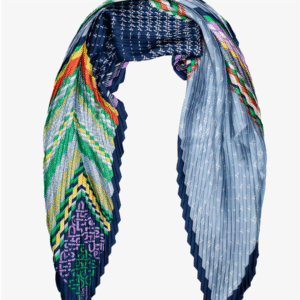 Neck scarf Antler Blue