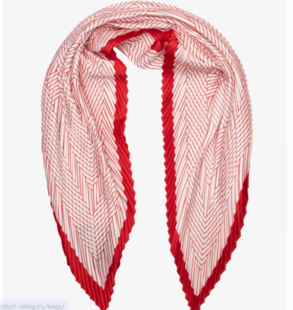 Neck scarf Antler Red