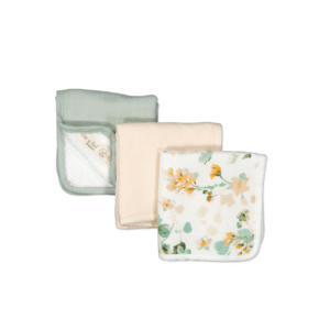Wash cloth Set of 3 Spring melody