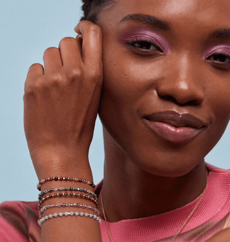 Bracelet EB Amethyst gold