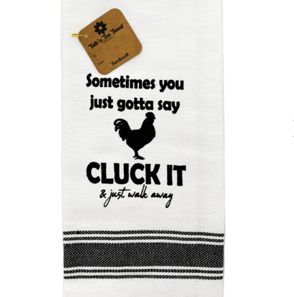 Printed tea towel Funny