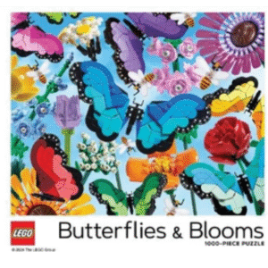 Jigsaw Puzzle Lego Butterfly