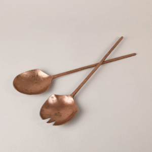 Salad server Antique copper