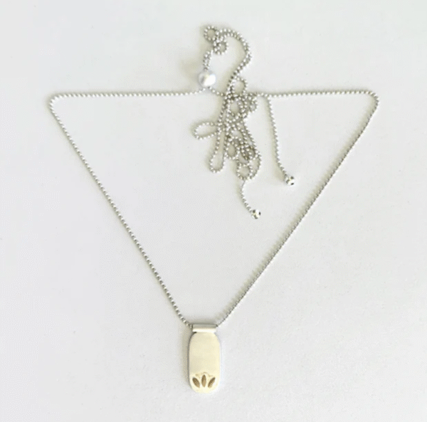 Necklace Rancho Three leaf - Image 2