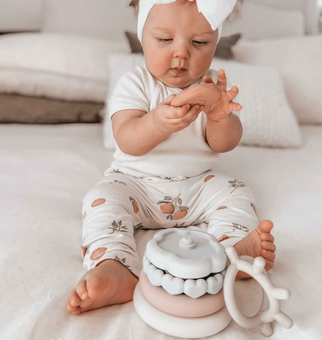 Stacking tower Over the dandelion 1