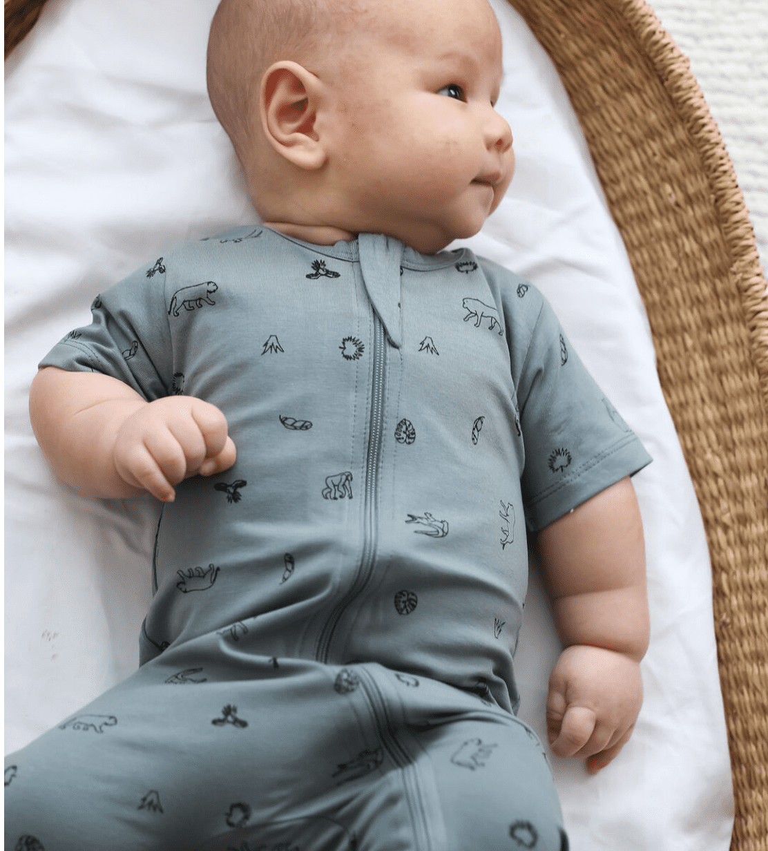 Baby Burrow & Be Junglette zipsuit
