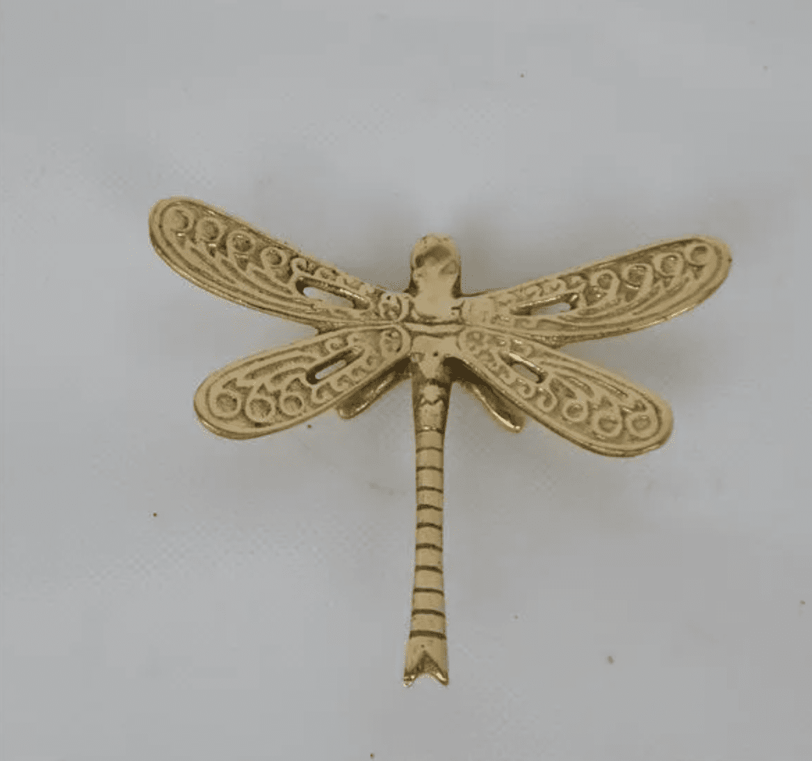 Brass dragonfly Voodoo 10cm x 8cm high