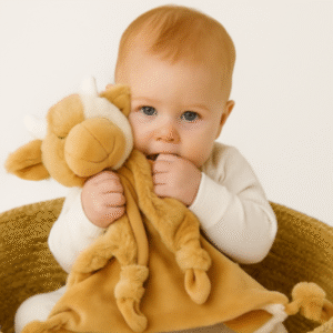 Baby Comforter Daisy the cow