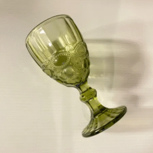 Coloured glass Goblet
