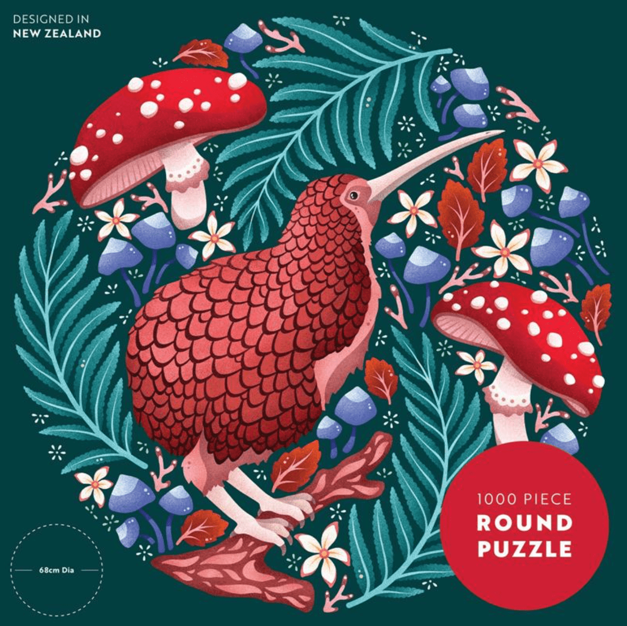 Puzzle Kooky kiwi 1000pc