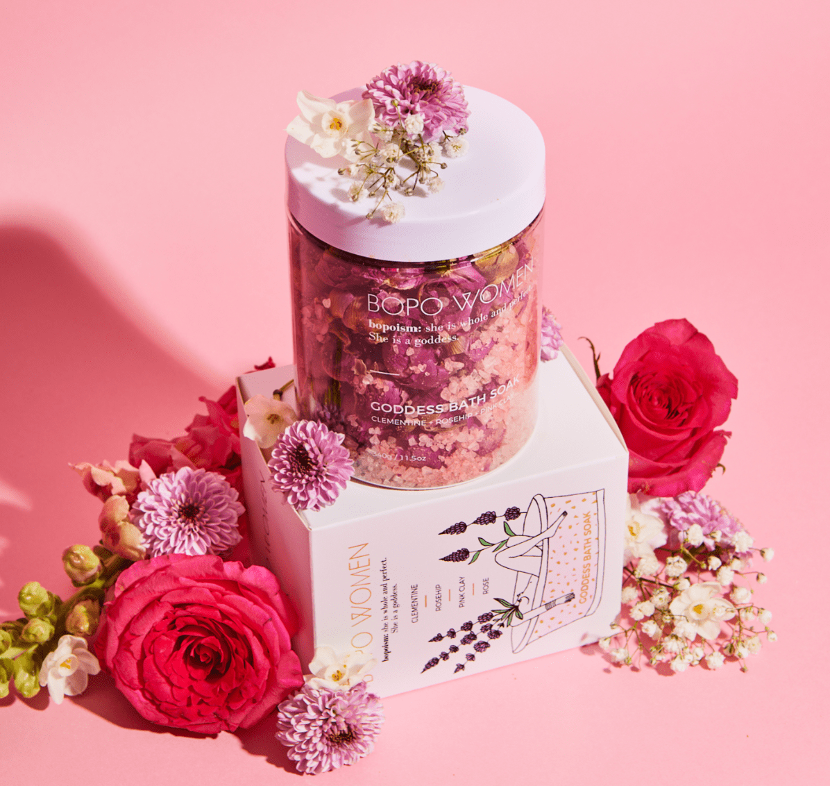 Woman bath soak 370g Goddess