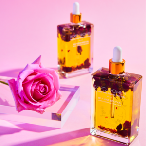 Woman body oil Self-love