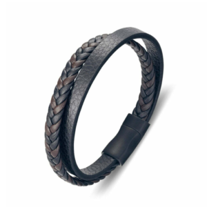 Bracelet leather Double strand