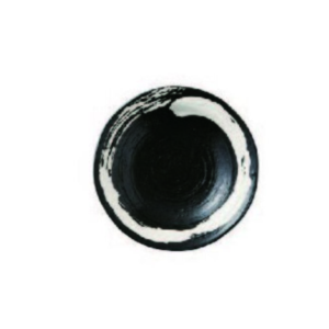 CJ Large serving dish BK & WH
