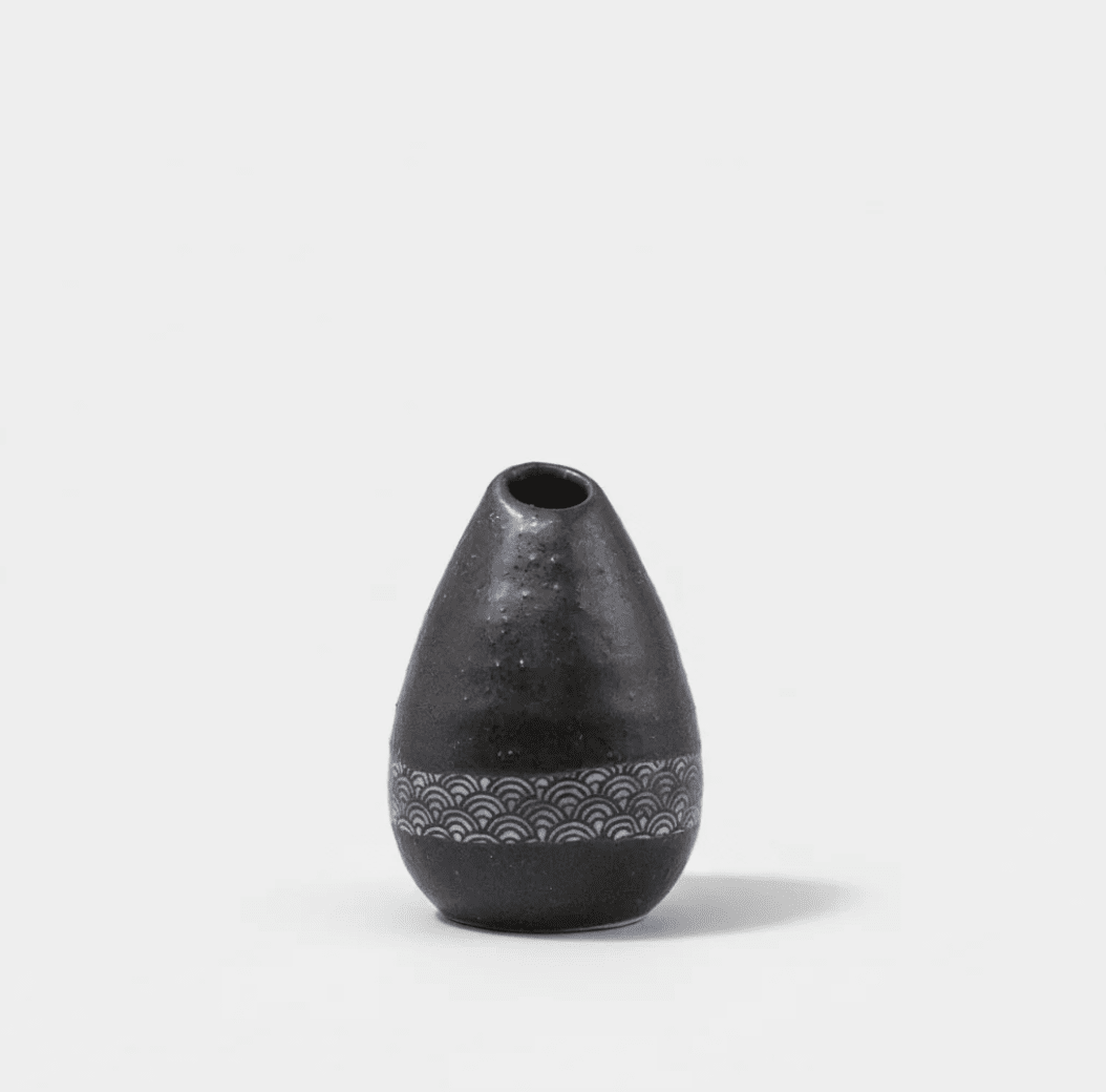 Vase Naibu Pinecone black