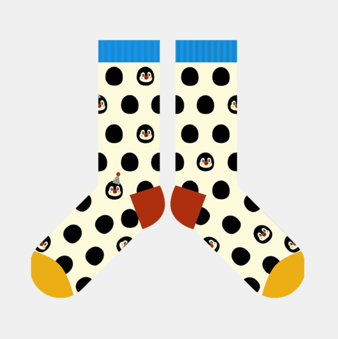Sock Dot and penguin