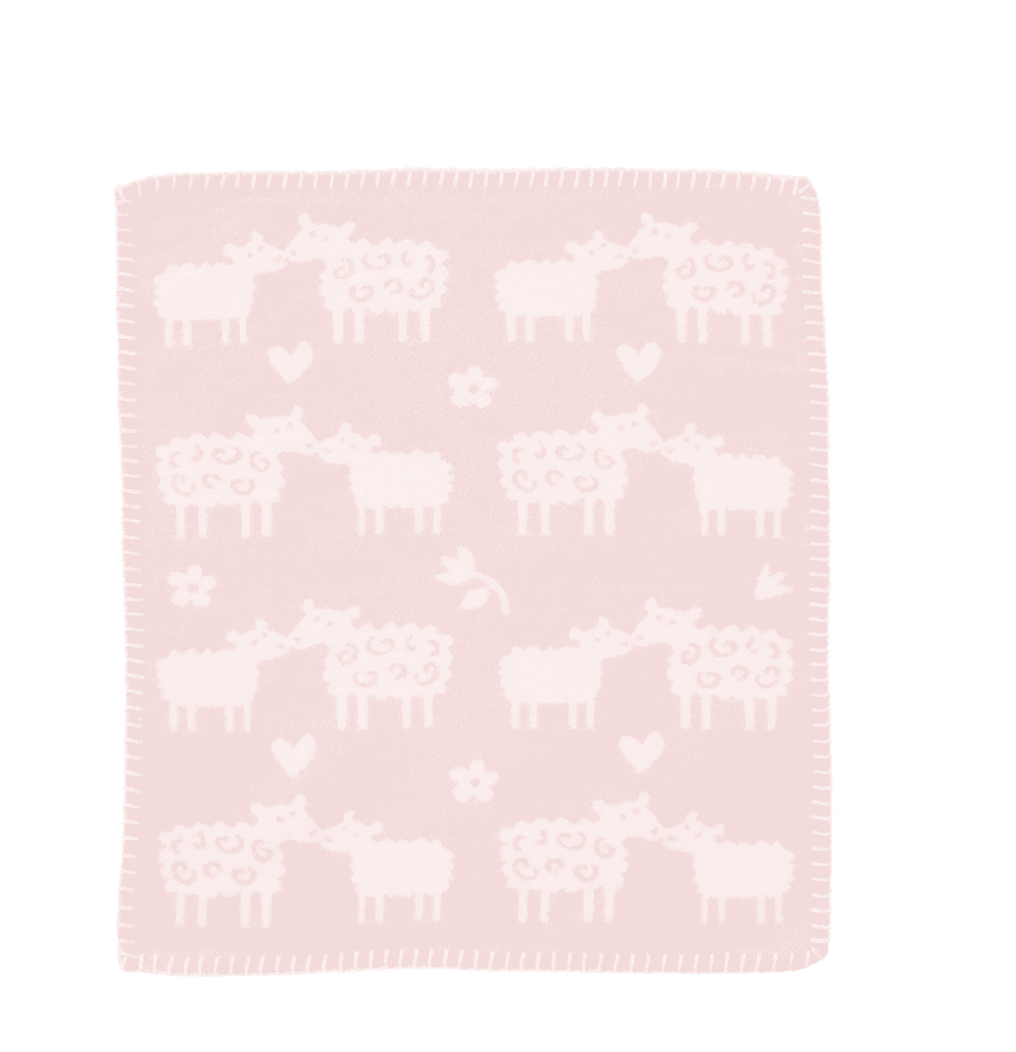 Baby blanket Klippan Baa Pink - Image 2