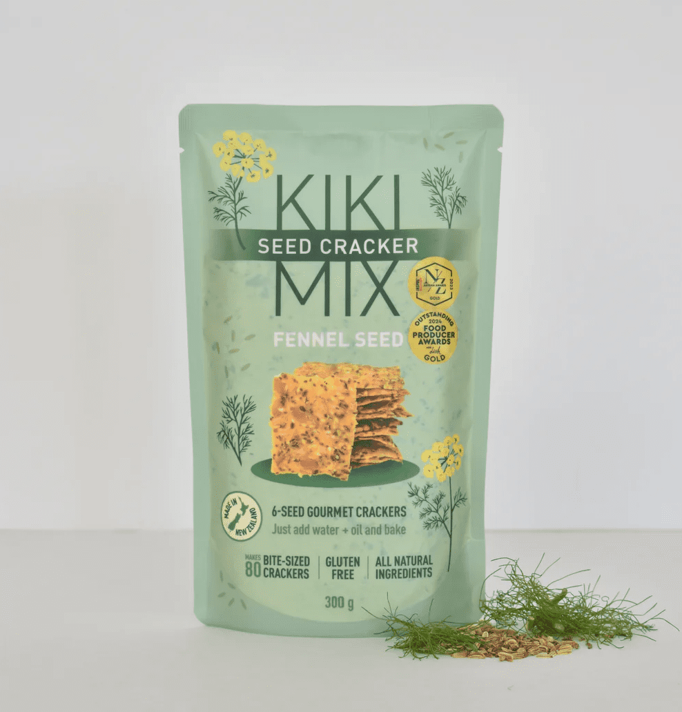 Kiki seed cracker mix Fennel seed