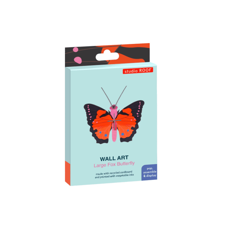 Wall art Studio roof Fox butterfly - Image 2
