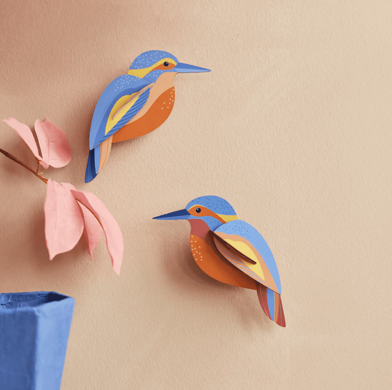 Wall art Studio Roof Kingfisher bird