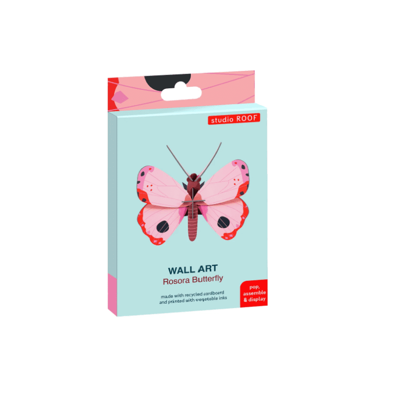 Wall art Studio roof Rosora butterfly - Image 2