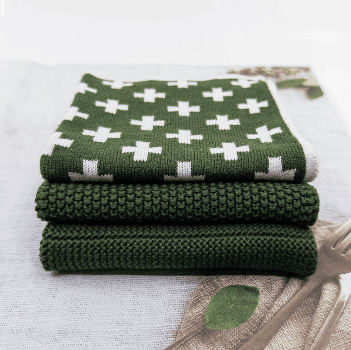 Dishcloth 3pc Ecovask Forest