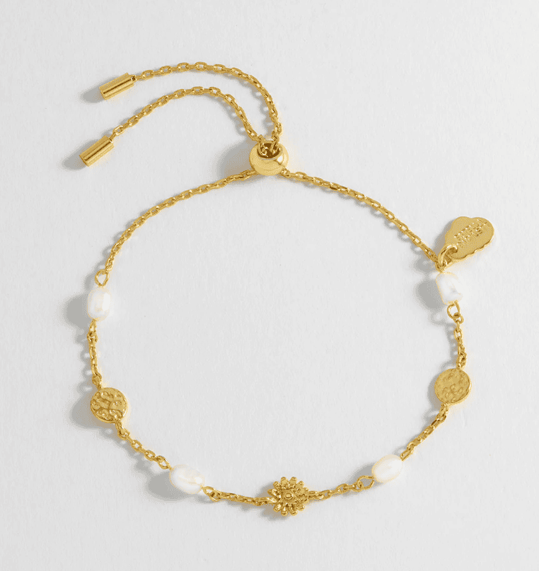Bracelet ES Flower & pearl
