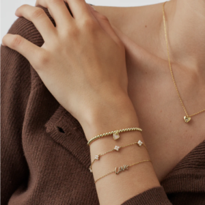 Bracelet EB Pearl & flower