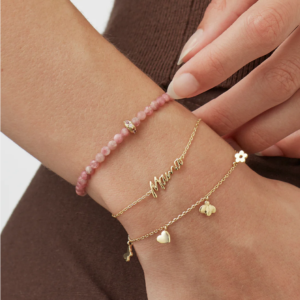 Bracelet EB Pink tourmaline
