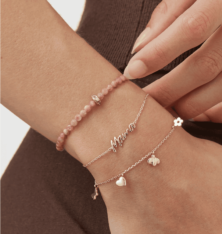 Bracelet EB Pink tourmaline