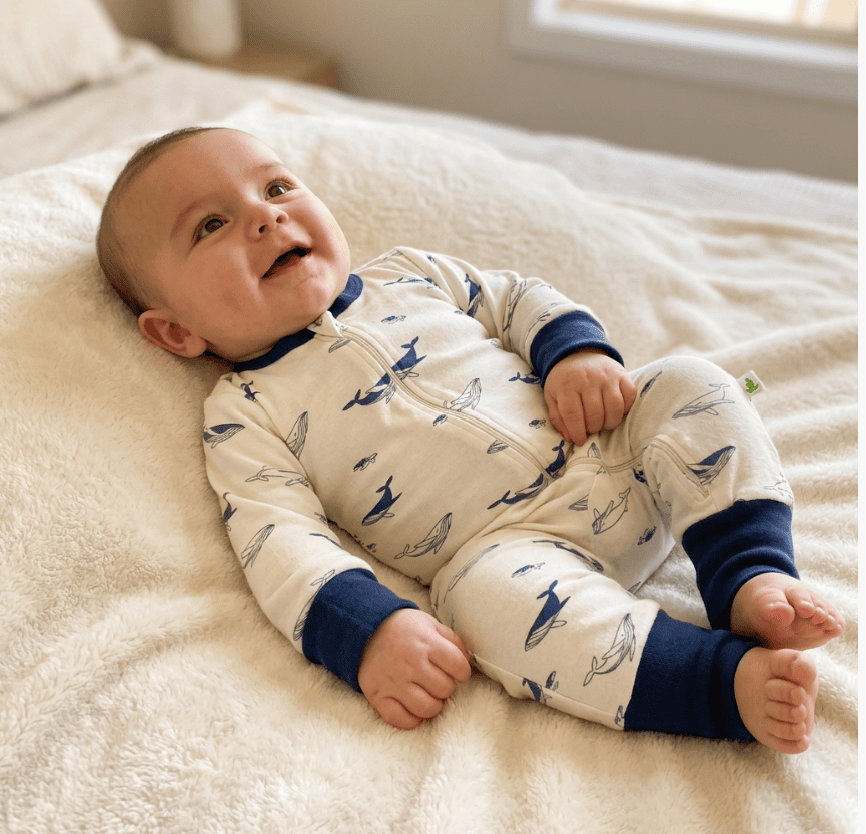 Baby HRB Zipsuit Deep blue sea