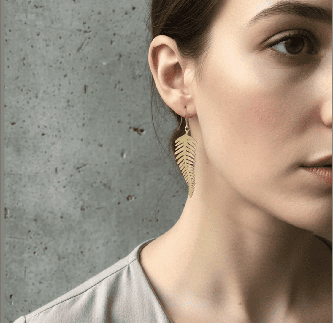 Earring Twigg Fern