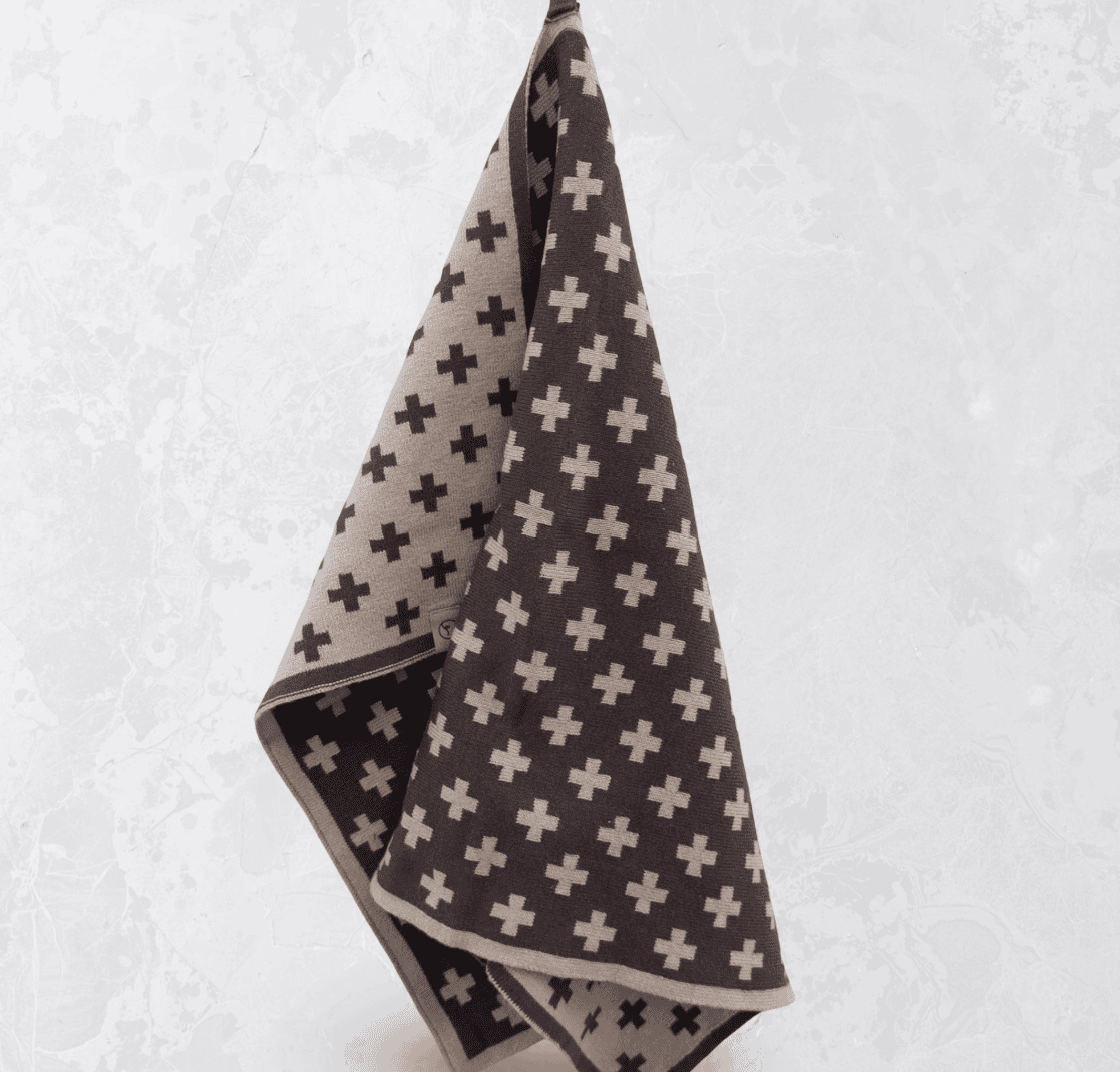 Tea towel Ecovask Chocolate - Image 2