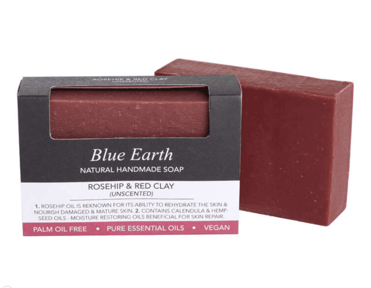 Soap BE Rosehip & red clay