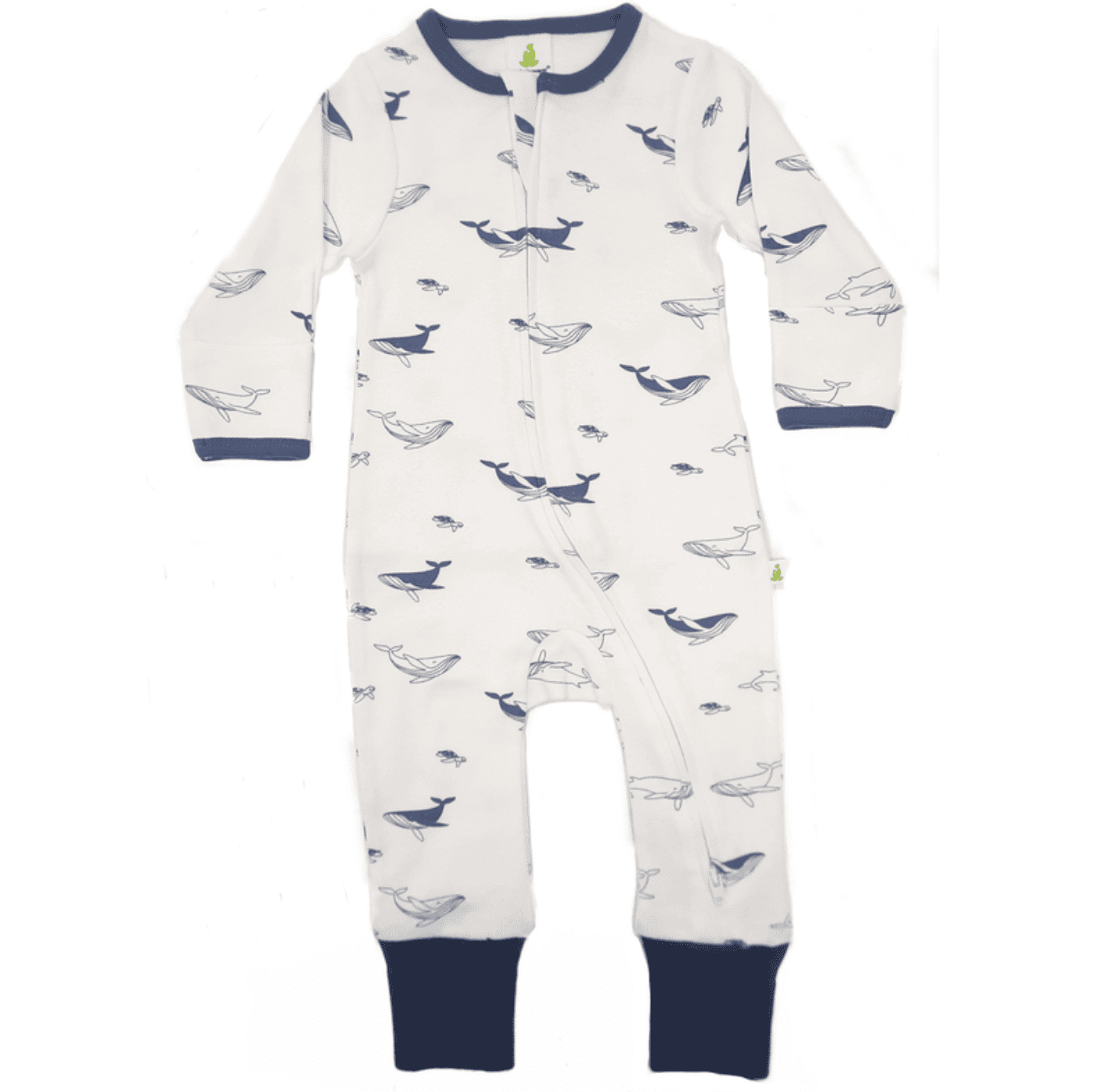 Baby HRB Zipsuit Deep blue sea - Image 2