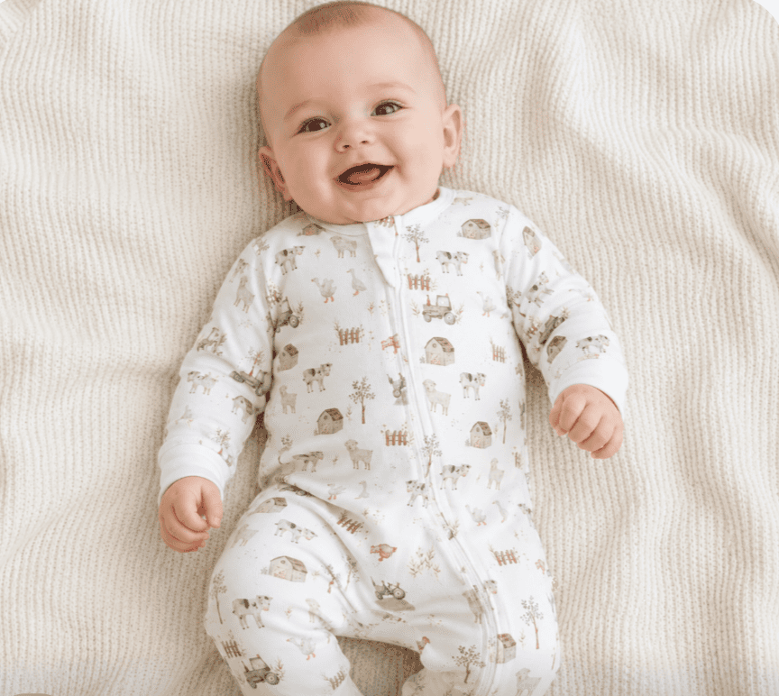 Baby HRB Zipsuit Farm life