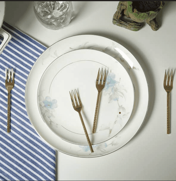 Serveware Gold spiral fork
