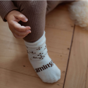 Baby sock Lamington Autumn
