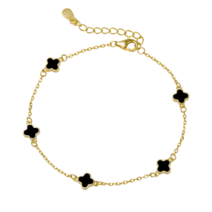 Bracelet DPI Black flower