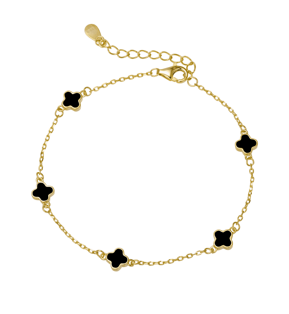 Bracelet DPI Black flower