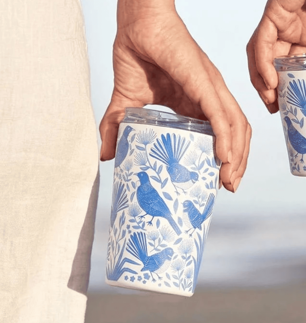 Coffee cup Blue bird 350ml