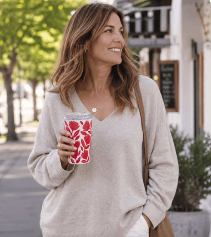 Coffee cup Pohutukawa 350ml