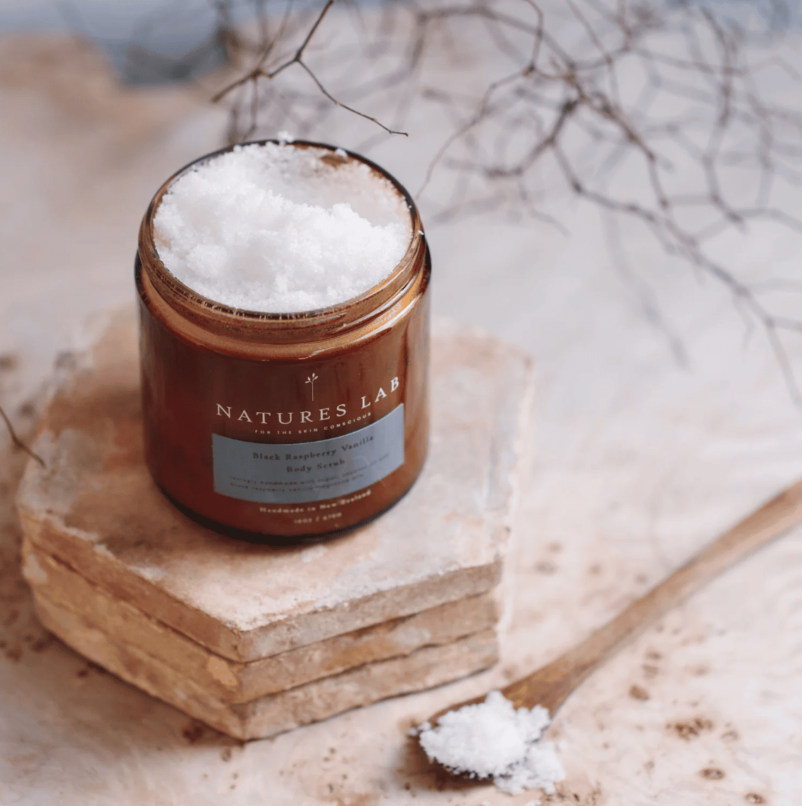 Body scrub Black raspberry