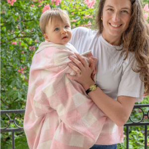 Baby Cotton blanket Pink
