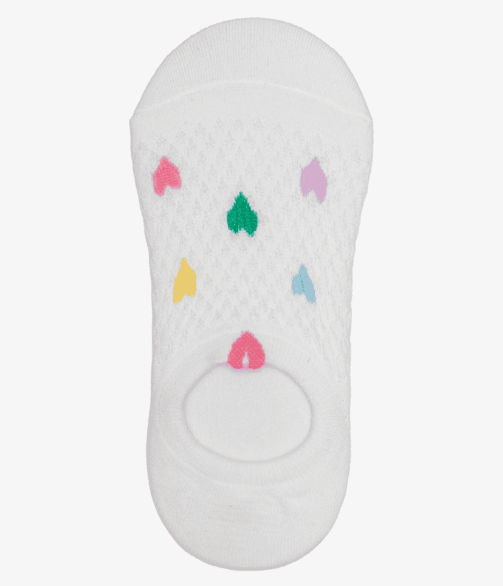 Sock Antler No show Coloured heart
