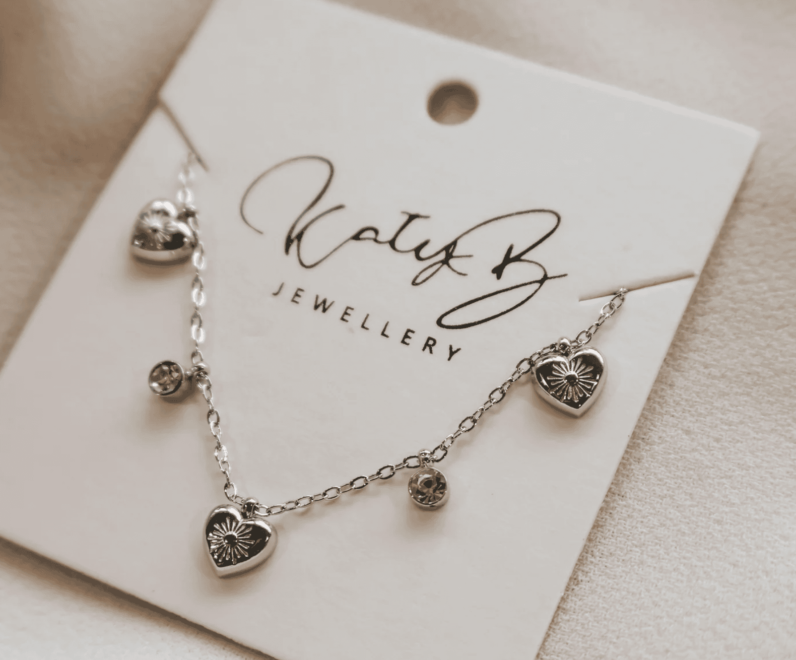 Bracelet KatyB Heart & CZ