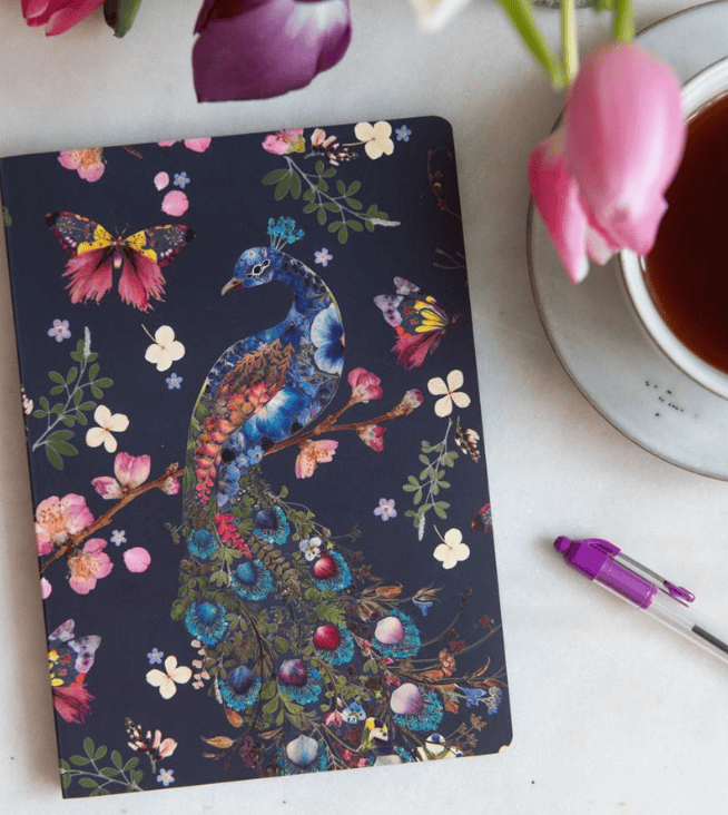 Notebook A5 Peacock