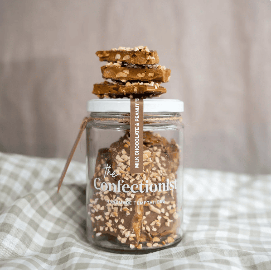 Food Milk choc & peanut toffee 200g - Image 2